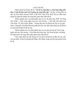 xử lý rác thải hữu cơ sinh hoạt bằng hỗn hợp vi sinh để làm sạch môi trường tại vùng biển đảo