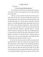 một số hình thức giúp trẻ 4-5 tuổi  hiểu về giá trị dinh dưỡng và vsattp thông qua các hoạt động