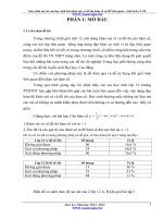 skkn - sửa chữa sai sót của học sinh khi khảo sát, vẽ đồ thị hàm số