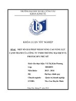 một số giải pháp nhằm nâng cao năng lực cạnh tranh của công ty tnhh thương mại dịch vụ photocopy phú mỹ