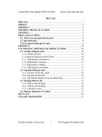 Ăn mòn và bảo vệ vật liệ   ồ án, đề tài tốt nghiệp