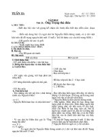 giáo án lớp 4 năm 2014 - tuần 11