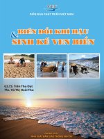 ĐÁNH GIÁ BIẾN ĐỔI KHÍ HẬU VÀ SINH KẾ VEN BIỂN CỦA NGƯỜI DÂN