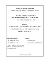 sử dụng enzyme laccase sinh từ nấm đẩm để loại bỏ chất ô nhiễm nồng độ thấp (micropollutants)