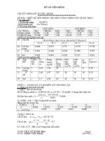 ĐỒ ÁN MÔN HỌC NỀN MÓNG PHAN VĂN NGỌC LỚP 98X3A ĐH BÁCH KHOA ĐN