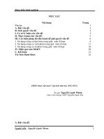 sử dụng công cụ đạo hàm, tích phân và số phức nhằm giúp học sinh giải nhanh một số bài toán tổ hợp