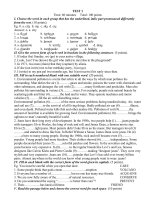 Tuyển chọn 8 đề luyện thi vào lớp 10 trung học phổ thông mới nhất