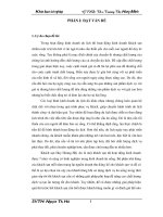 khóa luận tốt nghiệp ngành du lịch nâng cao chất lượng dịch vụ ăn uống tại khách sạn 3 sao huy hoàng - hội an