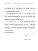 đồ án tốt nghiệp công nghệ thông tin xây dựng chương trình quản lý giáo viên trường mầm non quán toan