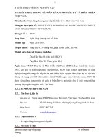 tình hình tài chính và một số kết quả hoạt động của bidv chi nhánh hà nam