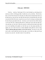 một số phương pháp giải nhanh các bài toán hoá học