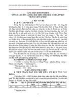 nâng cao chất lượng đọc hiểu cho học sinh lớp một