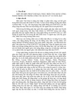 một số biện pháp chỉ đạo, thực hiện ứng dụng công nghệ thông tin trong công tác quản lý và nuôi, dạy