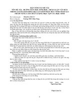 hướng dẫn học sinh đọc, thảo luận văn bản trong sách giáo khoa địa lí 9 giúp phát huy tính tích cực nhằm nâng cao chất lượng học tập của học sinh