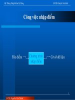 luận văn công nghệ thông tin bài thuyết trình powerpoint thiết kế hệ thống nhập điểm tự động - svth nguyễn văn thành