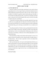 khóa luận tốt nghiệp ngành du lịch đánh giá sự hài lòng của khách du lịch quốc tế về chất lượng dịch vụ bổ sung của khách sạn xanh -huế