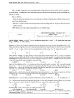 TUYỂN TẬP 60 ĐỀ THI THỬ ĐẠI HỌC MÔN VẬT LÝ 2013 CÓ ĐÁP ÁN TẬP 3