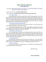 biện pháp nâng cao năng lực chạy bền trong tiết học thể dục cho học sinh khối 8.