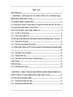 thực trạng hệ thống kênh phân phối của tổng công ty bảo hiểm dầu khí việt nam