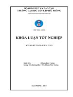 hoàn thiện tổ chức kế toán doanh thu, chi phí và xác định kết quả kinh doanh tại công ty trách nhiệm hữu hạn thương mại trương nhài ﻿
