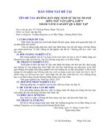SKKN Hướng dẫn học sinh sử dụng tranh môn ngữ văn lớp 6, lớp 9 nhằm nâng cao kết quả học tập