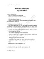 đồ án phát thảo kết cấu hộp giảm tốc - luận văn, đồ án, đề tài tốt nghiệp