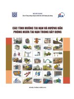 CÁC TÌNH HUỐNG TAI NẠN VÀ PHÒNG NGỪA TAI NẠN TRONG XÂY DỰNG