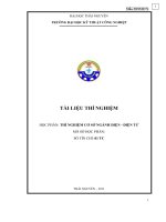 thí nghiệm môn điện tử công suất