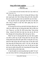 phương pháp giảng dạy phần cơ học của môn vật lý 6