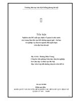 nghiên cứu đề xuất quy định về quản lý nhà nước