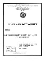 luận văn kỹ thuật điện, điện tử điều khiển thiết bị điện
