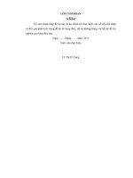 luận văn quản trị kinh doanh phân tích hiệu quả hoạt động kinh doanh tại công ty cp thủy sản sao biển