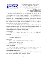 tổ chức bồi dưỡng chuyên đề sử dụng thiết bị dạy học cho giáo viên vật lý, hoá học các trường thpt hà nội