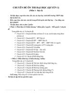 ôn thi đại học môn toán tập 1