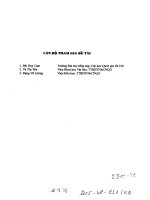 đề tài xây dựng phương pháp thu hồi tổng ntđh và tách ytri từ quặng yên phú