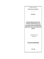 tóm tắt luận án tiến sĩ kỹ thuật sơ đồ thuỷ lợi và chế độ cấp thoát nước hợp lý cho mô hình nuôi tôm thâm canh vùng ven biển bắc bộ