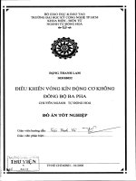 luận văn kỹ thuật điện, điện tử điều khiển vòng kín động cơ không đồng bộ 3 pha