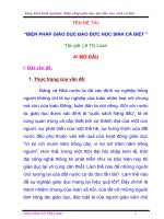SKKN Biện pháp giáo dục đạo đức học sinh cá biệt