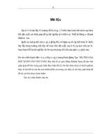 Đồ án tốt nghiệp ngành cơ khí đóng tàu Thiết kế động cơ Diesel, công suất 2940 KW