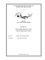 một số biện pháp dạy toán chuyển động đều ở lớp 5