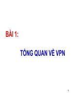 Tổng quan về VPN và các thức triển khai