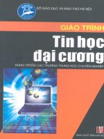 Giáo trình Tin học đại cương.