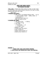 ĐỒ ÁN MÔN HỌC KỸ THUẬT THI CÔNG