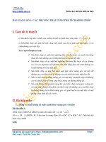 Thể tích khối đa diện hình học