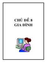 Mầm non  Giáo dục chủ đề gia đình