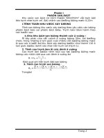 ĐỒ ÁN MÔN HỌC KỸ THUẬT THI CÔNG 1