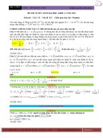 Tổng hợp cách giải chi tiết Vật Lý khối A