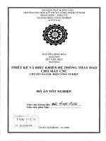 thiết kế và điều khiển hệ thống thay dao cho máy cnc