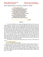 phân tích đoạn thơ trong bài thơ Việt Bắc