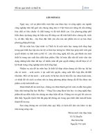 thiết kế tháp chóp chưng cất liên tục hệ hai cấu tử nước – acid acetic ở áp suất khí quyển, năng suất hỗn hợp đầu 40 000  tấn trên năm